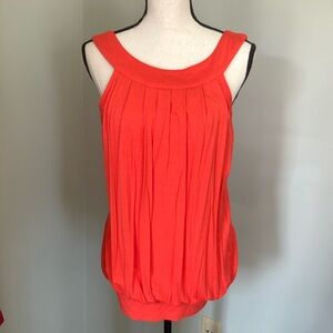 FOREVER 21 Orange Sleeveless Top